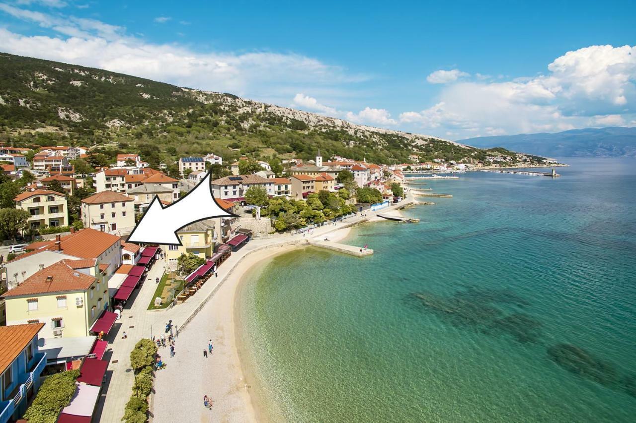 Apartment Bojan With Terrace And Sea View Baška Εξωτερικό φωτογραφία
